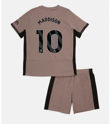 Tottenham Hotspur James Maddison #10 Replica Third Stadium Kit for Kids 2023-24 Short Sleeve (+ pants)